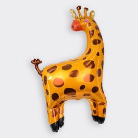 Фото Шар с гелием Жираф - шар фольга